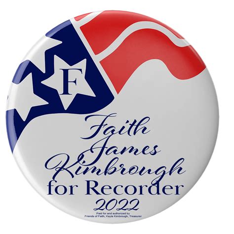 Faith James Kimbrough For Marion County Recorder