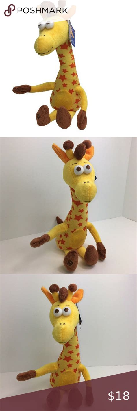 Toys R Us Geoffrey The Giraffe Plush Stuffed Animal Birthday Edition