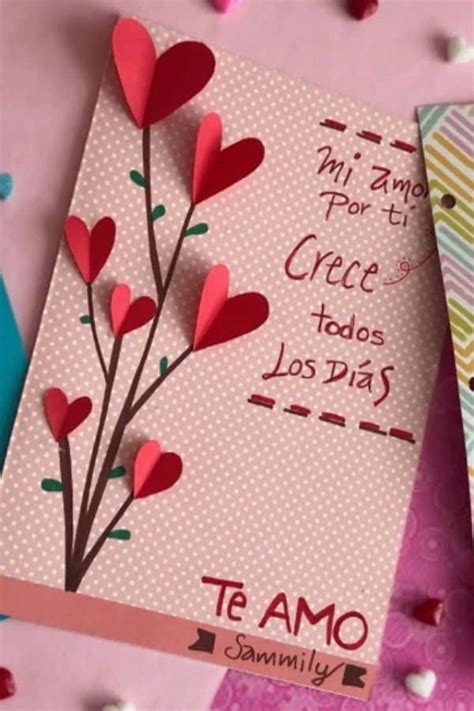 Originales Tarjetas De San Valentin Para Mi Novio 14 Febrero