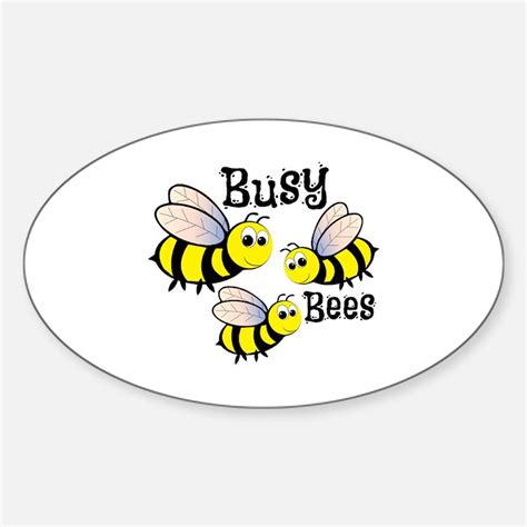 Busy Bee Stickers Busy Bee Sticker Designs Label Stickers Cafepress