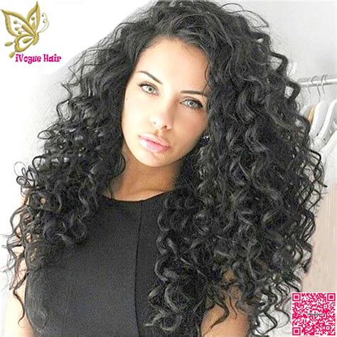 150 Density Kinky Curly Lace Front Human Hair Wigs Virgin Brazilian