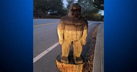 Bigfoot Statue Found After Being Stolen From Museum In Santa Cruz