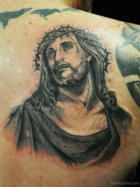 Jesus Tattoo On Back Shoulder Tattoo Designs Tattoo Pictures