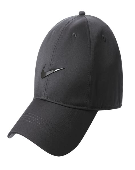 New Nike Golf Tech Swoosh Dri Fit Unstructured Anthraciteblack Hatcap