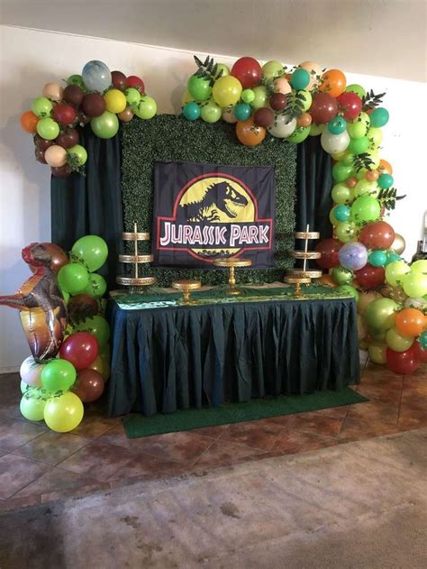 Jurassic Parkdinosaurs Birthday Party Ideas Photo 1 Of 20 Birthday