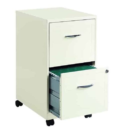 This mobile cabinet has two deep lockable drawers for files. Best 2 Drawer File Cabinets in 2020 | Filing cabinet ...