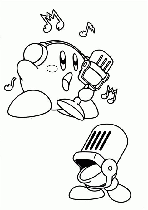 Coloring Pages To Print Of Kirby Coloring Home