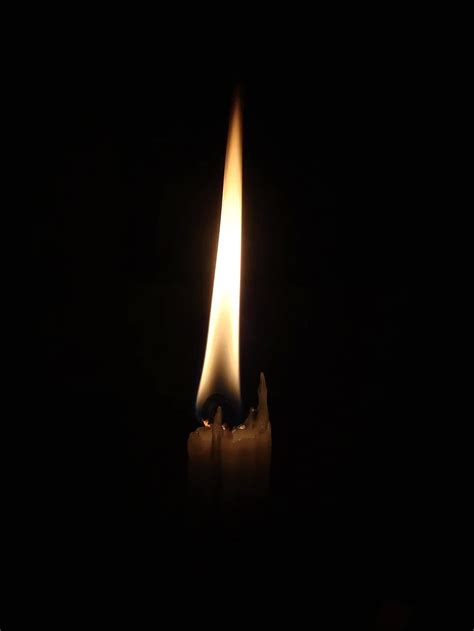 Candle Flame Wax Light Fire Dark Burn Darkness Heat Illuminate