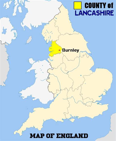 Burnley City Map Eine Luftaufnahme Von Burnley Town Centre Nord West