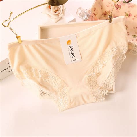 2019 New Arrival Underwear Women Panties Sexy Bow Briefs See Through Female Seamless Lace