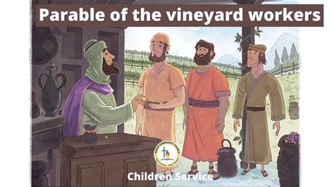 Children Big Story Parable Of The Vineyard Workers Youtube