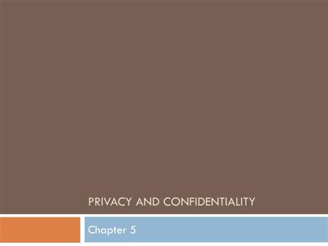 Ppt Privacy And Confidentiality Powerpoint Presentation Free