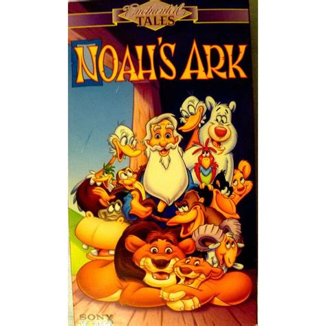 Rare Enchanted Tales Noahs Ark Animated Children Vhs Videotape