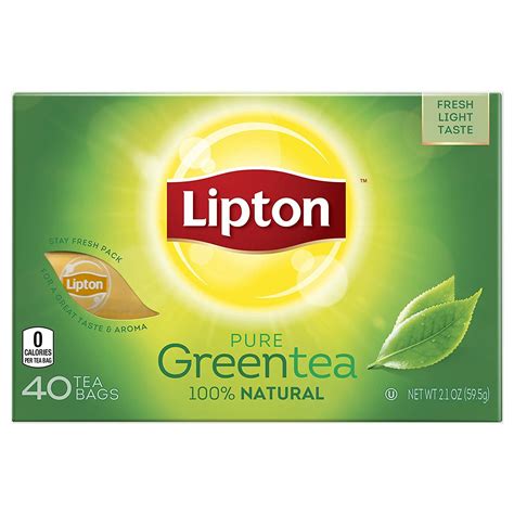 Lipton Green Tea Bags Orange Passionfruit Jasmine 20 Ct