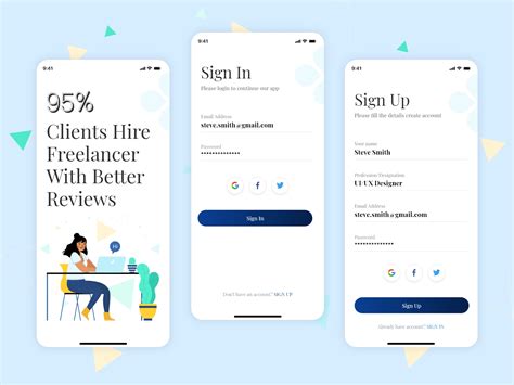 Sign Up Ui Designs Uplabs