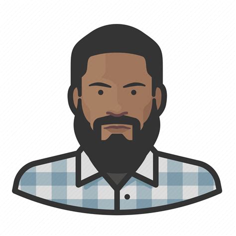 Avatar Beard Hipster Male Millennial User Icon Download On Iconfinder