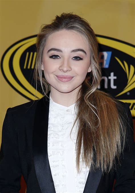 Carpenter made her acting debut with an appearance in the crime series law & order: SABRINA CARPENTER at Nascar Sprint Cup Series Auto Racing ...