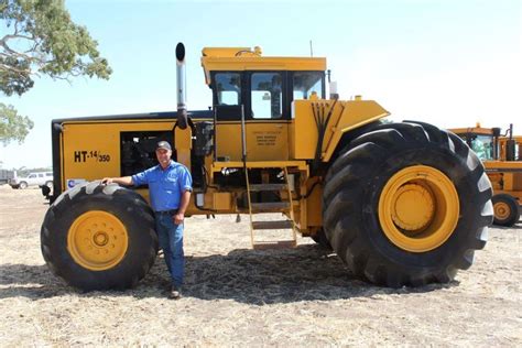 The One Of A Kind Australian Tractor That Is Now Pulling Crowds Big