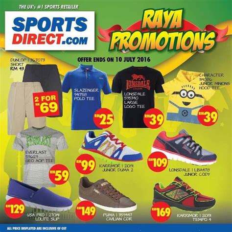 Sports direct has high quality products and the best prices on the market. Sport Direct.com Raya Promotion in Malaysia | Sports ...