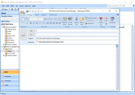 How To Forward An Email As An Attachment In Outlook