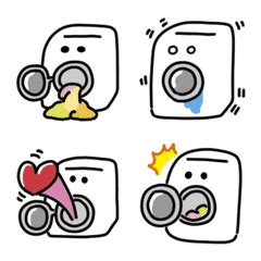 It's also a defined emoji, which means it's part of the open. Washing machine Emoji - LINE Emoji | LINE STORE