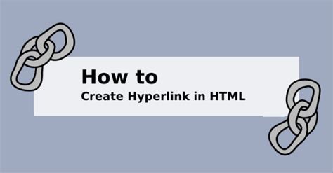 How To Create Hyperlink In Html Creative Design Blog