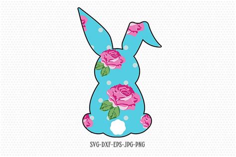 Easter Bunny Shabby Chic Svg Easter Svg Easter 481688