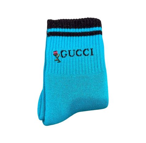 Gucci Gucci Floral Logo Embroidered Cotton Blend Socks Grailed