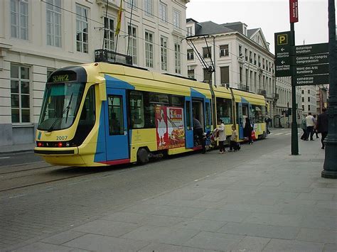 Funet Railway Photography Archive Belgium Trams And The Brussels Metro