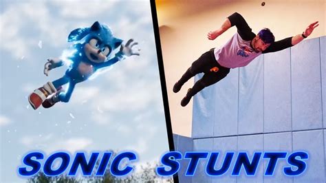Stunts From Sonic The Hedgehog In Real Life Part 2 Youtube