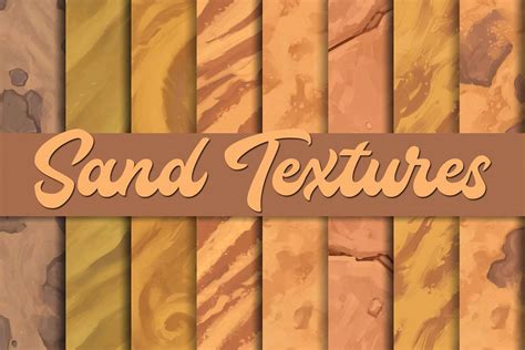 Hand Painted Sand Textures Tileable