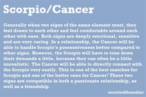 Cancer and scorpio zodiac signs are very compatible to each other. 20 Quotes about CANCER - SCORPIO Relationships | Scorpio Quotes