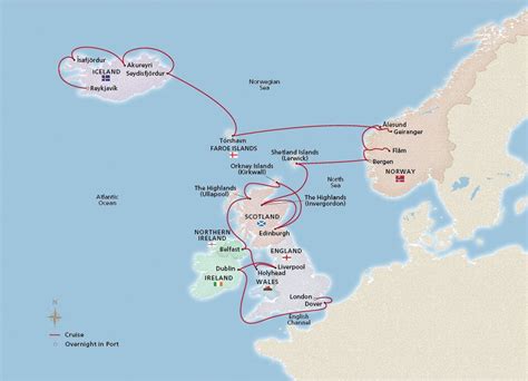 British Isles And Iceland Explorer Viking 26 Night Cruise From