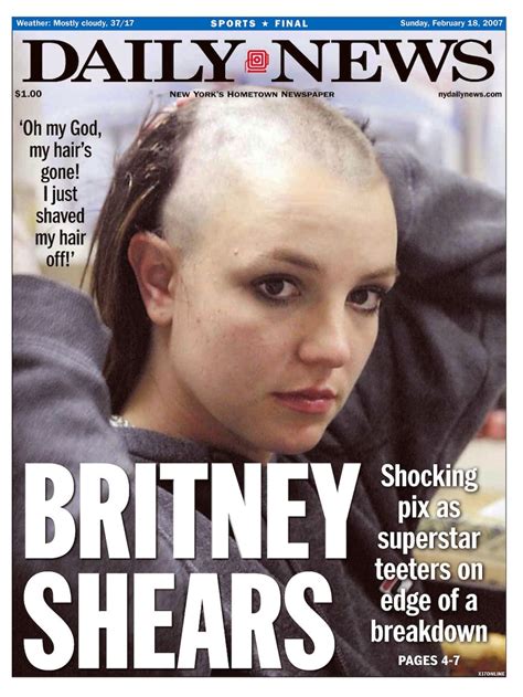 Framing Britney Spears Reminds Us We Still Find A Woman Shaving Her Head Confronting Abc Everyday