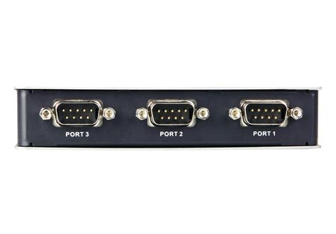 4 Port Usb To Rs 232 Hub Uc2324 Aten Usb Converters