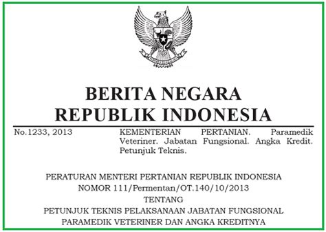 Paramedik veteriner is in kuala lumpur, malaysia. Tunjangan Fungsional Medik Veteriner - Dunia Sosial