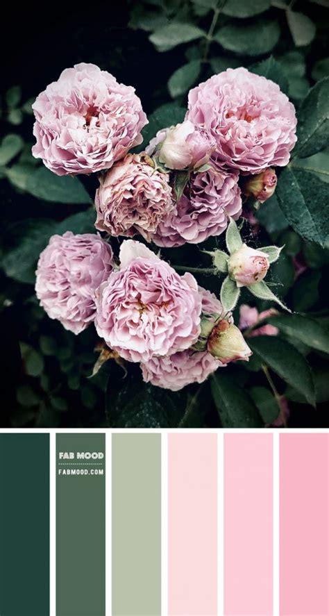 Green And Pink Color Scheme Color Palette 59 1 Fab Mood Wedding