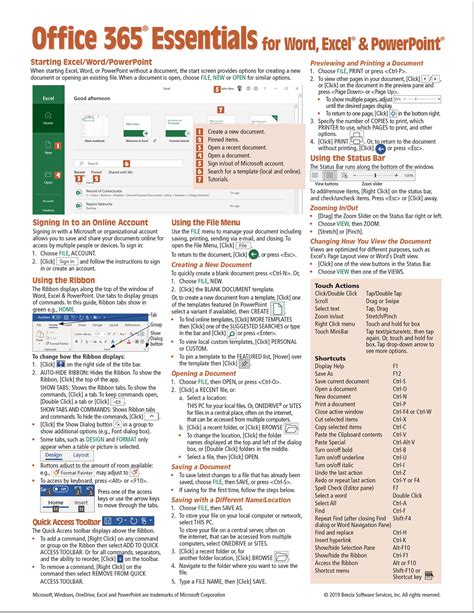 Microsoft Office 365 Free Cheat Sheet Neowin Gambaran