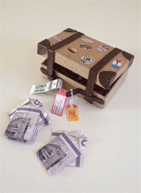 ¿por qué regalar la caja de regalo para es conseguir dinero, ¡lo valorará mucho! Maleta original como regalo de boda con billetes | Regalar ...