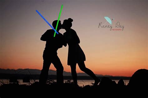 Star Wars Engagement Photo Session Thank You Jessica