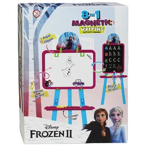 I Toys Plastic Easel Board Magnetic 8in1 Frozen For Educational Board