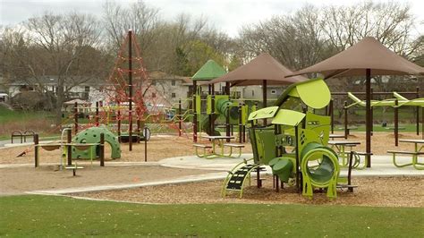 New Playground Equipment At Northwood Park Youtube