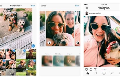 Publication multiple sur Instagram : le format carré n’est plus roi