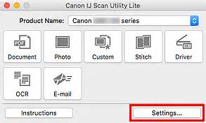 Using these steps will help you to make a install for canon printer. Canon : Inkjet Manuals : IJ Scan Utility Lite : Scanning ...