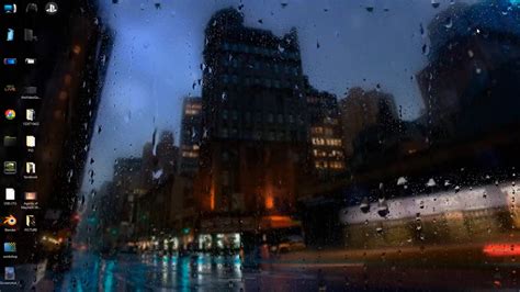 City In The Rain 4k Live Wallpaper Free Download Wallpaper Engine