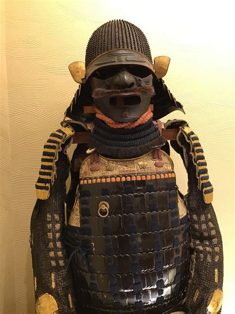 Antique Edo Period Samurai Armor With Tokubetsu Kicho Shiryo