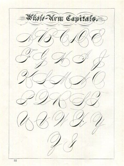 Vorlagen nach alter und entwicklungsstufe. Kalligrafie oder Kalligraphie Drucken mit Großbuchstaben ...