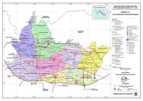 Peta Kota Peta Kota Bandung