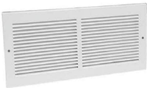 12 X 6 White Return Air Grille Painted Stamped Steel 4pk