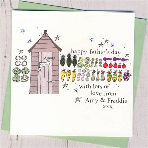 A Fathers Day Card With Lots Of Love From Any And Freckle